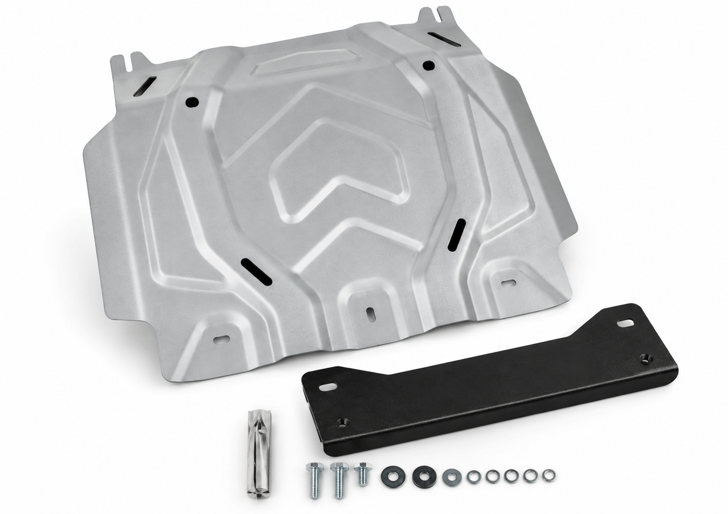 Фото для каталога: Защита картера Rival Fiat Fullback 2016-/ Mitsubishi L200 2015-/ Mitsubishi Pajero Sport 2016- 333.4041.2