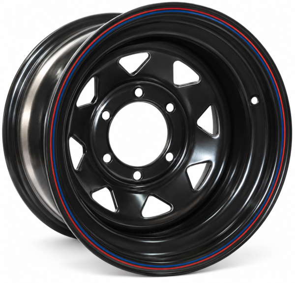 Фото колёсного диска: Диск штампованный черный 6x139.7 16х8 D110 ET-25 1680-63910BL-25