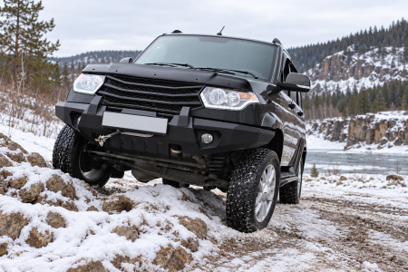 Фото изделия: Бампер силовой передний ST Rival UAZ Patriot 2014- D.6305.1 — изображение 2