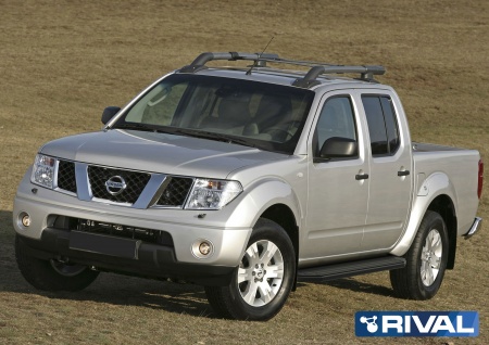 Порог "Premium-Black" RIVAL Great Wall/ Mitsubishi/ Nissan/ Renault Duster/ Ssang Yong/ Suzuki  A173ALB