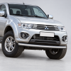 Фото изделия: Защита переднего бампера d76 Rival Mitsubishi L200 2006-2015 R.4004.015