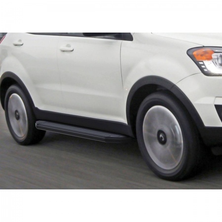 Порог "Premium-Black" RIVAL Great Wall/ Mitsubishi/ Nissan/ Renault Duster/ Ssang Yong/ Suzuki  A173ALB