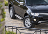 Фото изделия: Порог-площадка Silver F173AL + комплект крепежа Rival Mitsubishi Pajero Sport 2008-2016 F173AL.4003.1 — изображение 1