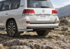 Фото изделия: Защита заднего бампера d76+d42 уголки Rival Toyota Land Cruiser 200 Excalibur 2017- R.5719.004