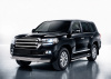 Фото изделия: Защита переднего бампера d76+d57 Rival Toyota Land Cruiser 200 2015- R.5717.001