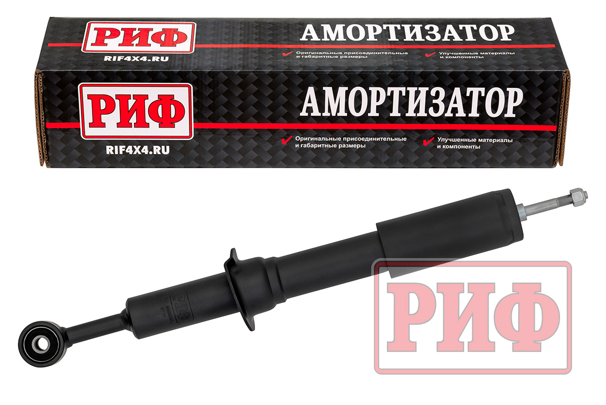 Амортизатор РИФ газовый передний Toyota Hilux 2015+, Fortuner 2015+ штатный SAG239SL