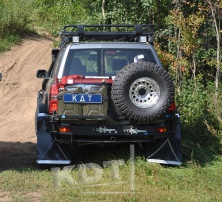 Калитка крепления под две канистры KDT 05142 Nissan Patrol