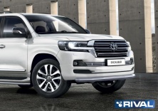 Защита переднего бампера d76 RIVAL Toyota Land Cruiser 200 Excalibur 2017-  R.5719.001