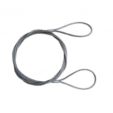 Буксировочный трос стальной, 5т, 5м, Петля/Петля Tplus T000264