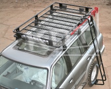 Багажник экспедиционный алюминиевый KDT Nissan Patrol/ Toyota Land Cruiser 80/90   0107L