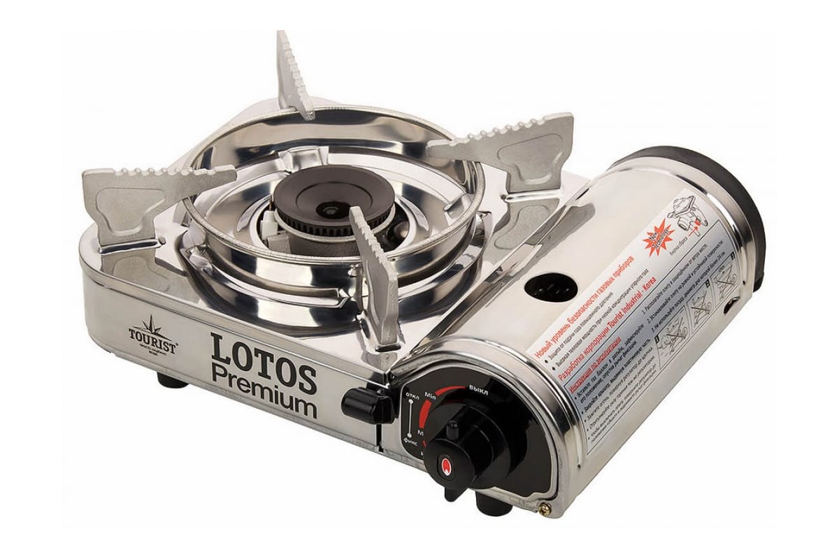 Плита газовая TOURIST LOTOS PREMIUM портативная, в кейсе  TR-300