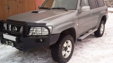 Пороги силовые OJ Nissan Patrol Y61 2004- 5d   05.310.01