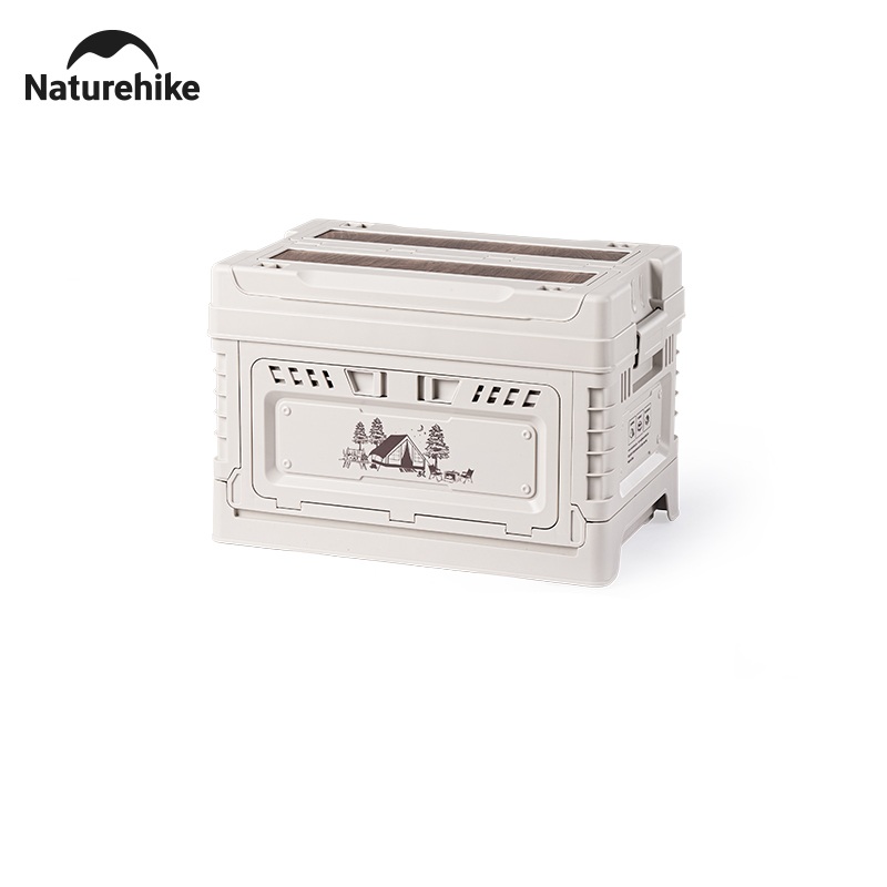 Ящик туристический Naturehike 25+5 л, трансформер, со столешницей, бежевый CNH22SN019-ML255