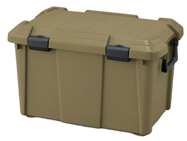 Ящик экспедиционный IRIS HD OUTDOOR BOX SOLID CONTAINER SC600D хаки, 45 литров 60x37,5x38 см.  ODB-600DBKH