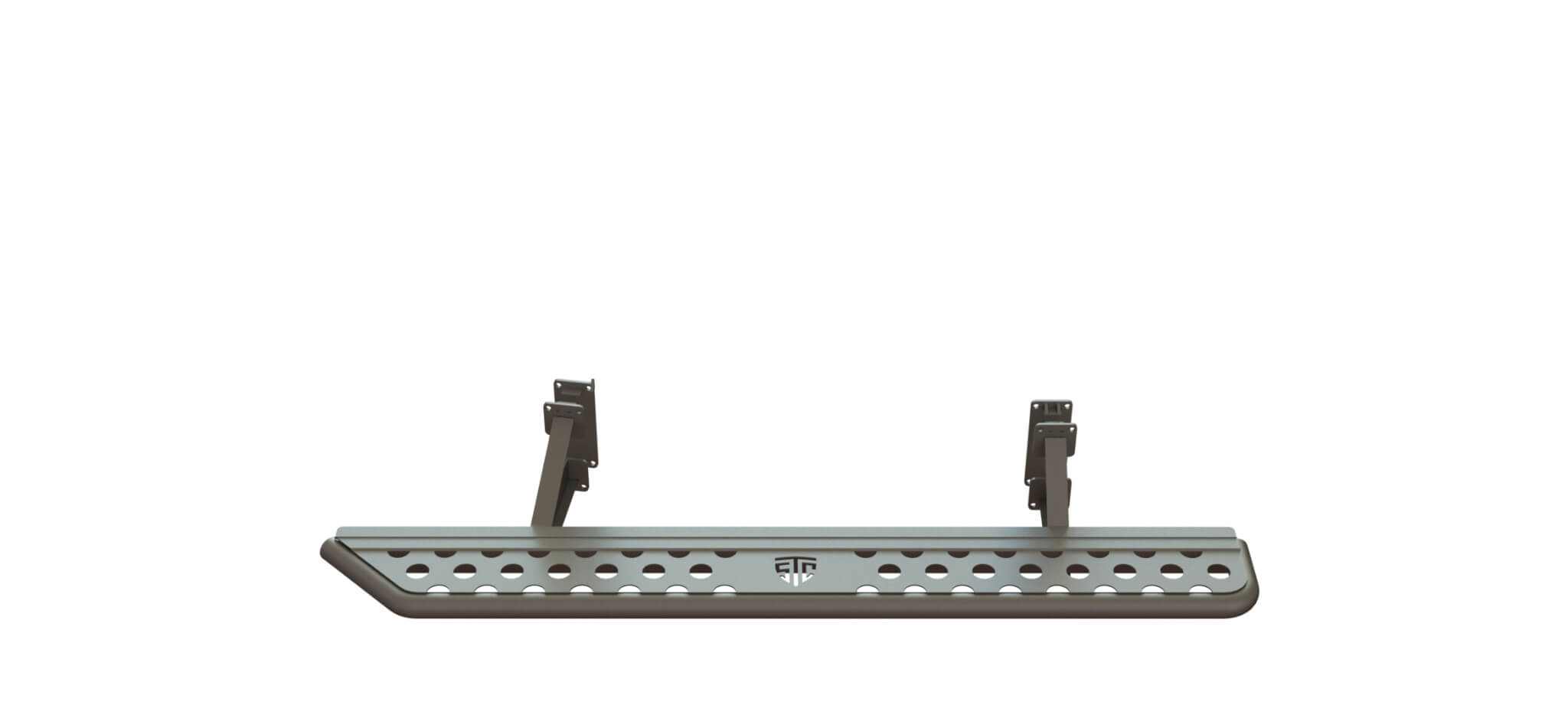 Пороги силовые Toyota Land Cruiser 100 цельная ступень STC-TLC100-S-C1