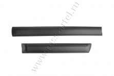 Молдинги на двери узкие Русская артель Nissan Navara 2005-2010  MN-077302