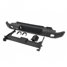 Бампер силовой задний AL (черный)  Rival  для Volkswagen Amarok 2010- 2D.5806.1-NL