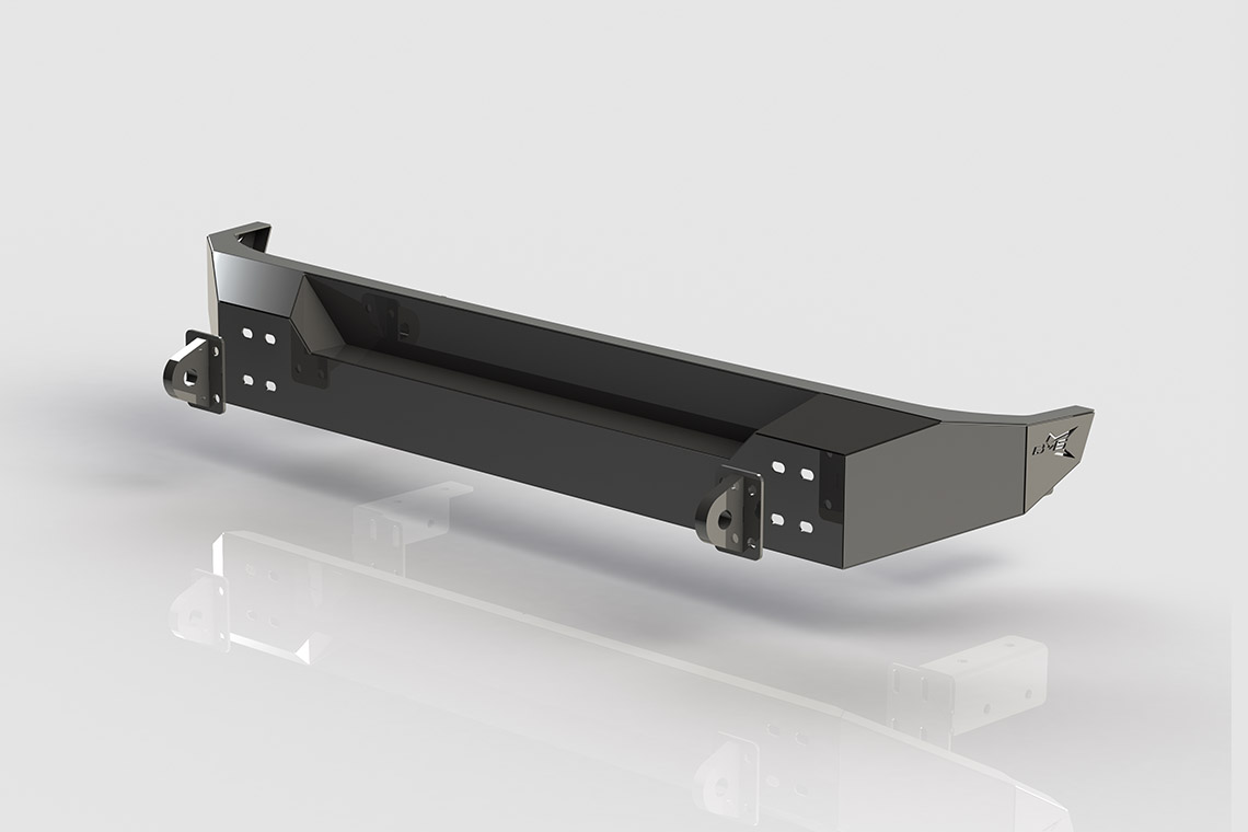 Бампер силовой BMS PRO-Line для Jeep Wrangler JK BMS060052