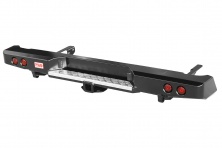 Бампер задний, с квадратом под фаркоп и фонарями, лифт 50 мм РИФ Toyota Hilux 2005-2014  RIFVIG-20150-50