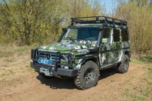 Багажник экспедиционный алюминиевый KDT Mercedes-Benz G-класс 1807L