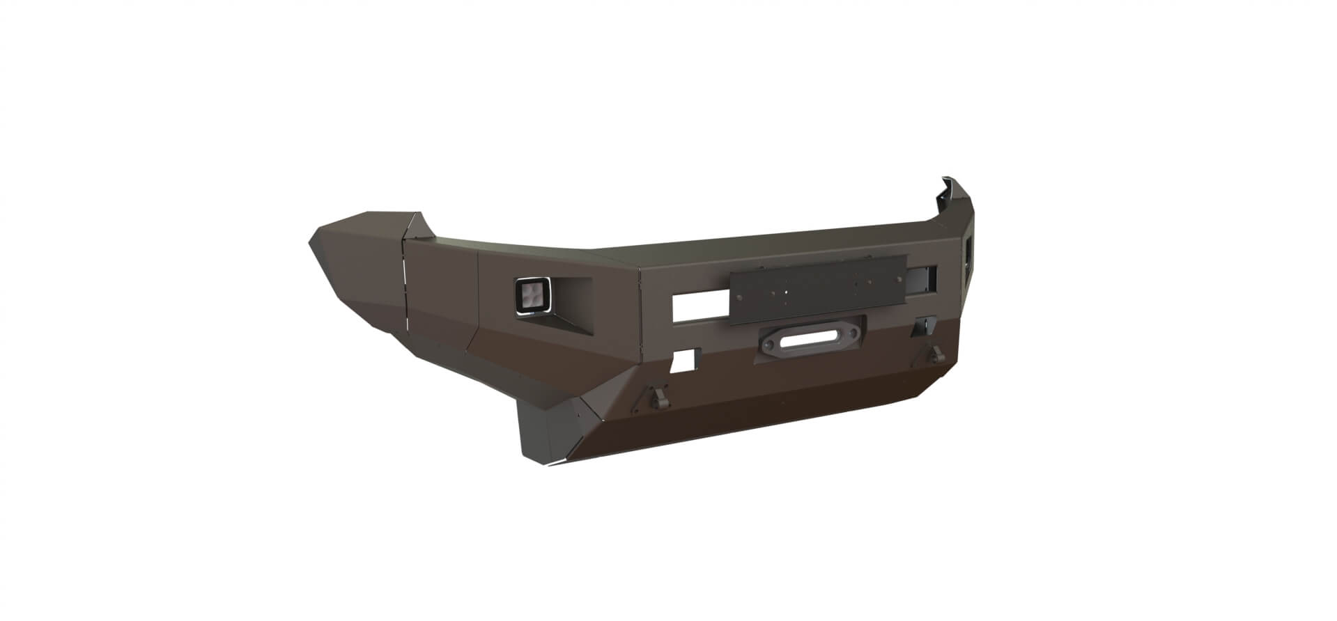 Бампер силовой передний Volkswagen Amarok c противотуманными фарами STC-VA-BF-L1