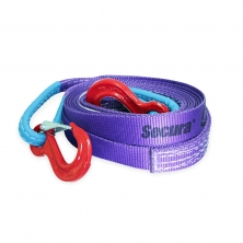 Ремень буксировочный эластичный, 6т, 6м, серия PRO Secura, Крюк/Крюк TplusT009293