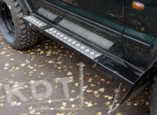Пороги силовые KDT 0903 Land Rover Discovery 2