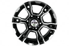 Диск Тойота Ниссан литой черный 6x139,7 8xR16 d110 ET-10  A1680-63910BM-10