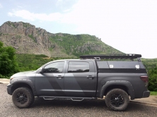 Багажник алюминиевый для кунга KDT на Toyota Tundra. 222807L