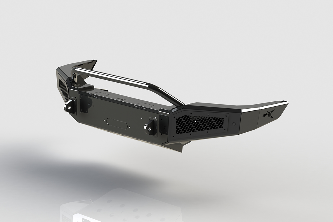 Бампер силовой передний BMS PRO-Line для Тойота Прадо 150 2009-2017 BMS060047