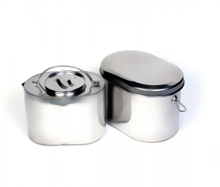 Набор охотника номер 5 (котелок 4,5 л. и чайник 3,3 л.) в чехле  НН-012