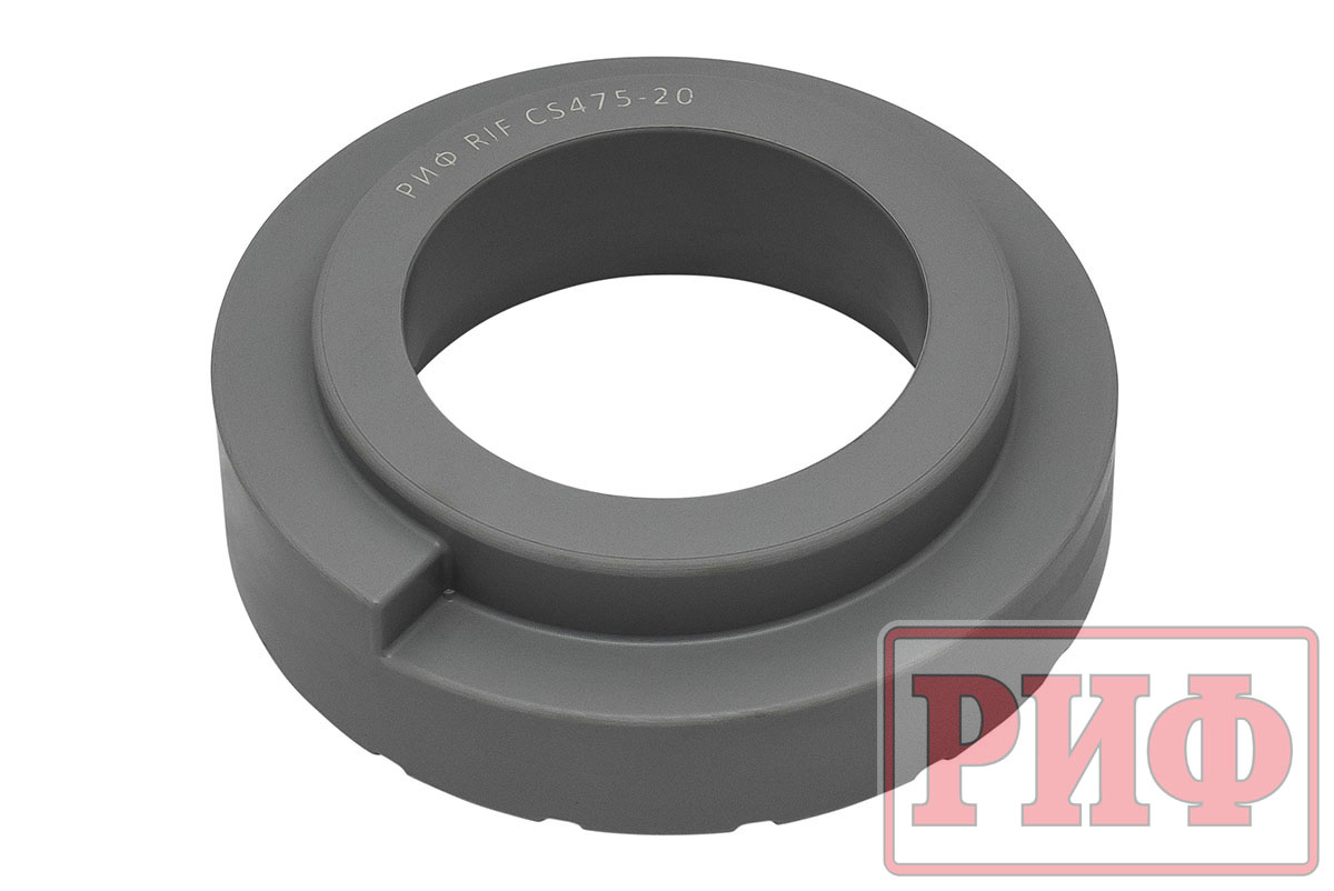 Проставка РИФ под заднюю пружину SsangYong Actyon Sports, Korando, Kyron, Musso, Rexton 20 мм полиуретан CS475-20