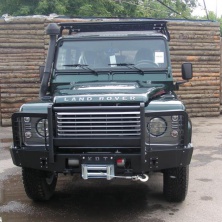 Багажник-площадка экспедиционный алюминиевый KDT  Land Rover Defender 90 11074L