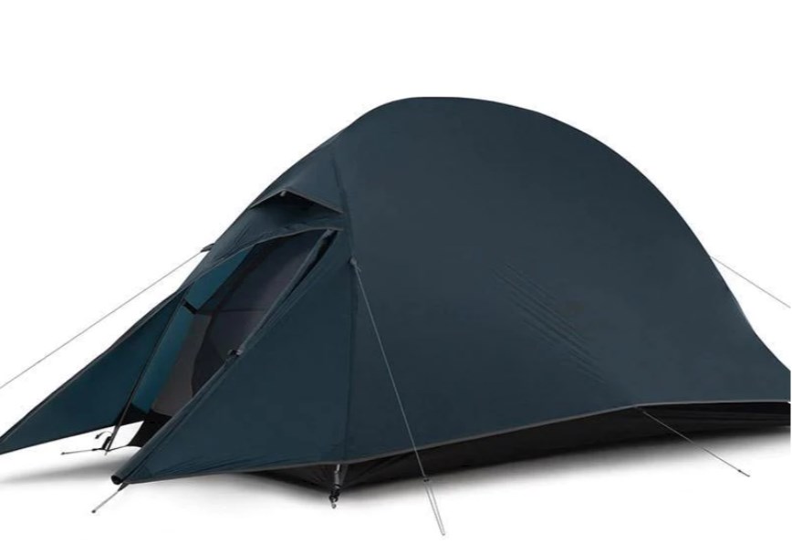 Палатка Naturehike Cloud Up Si 1-местная, алюминиевый каркас, сверхлегкая, синяя NH18T010-T-1DNAV