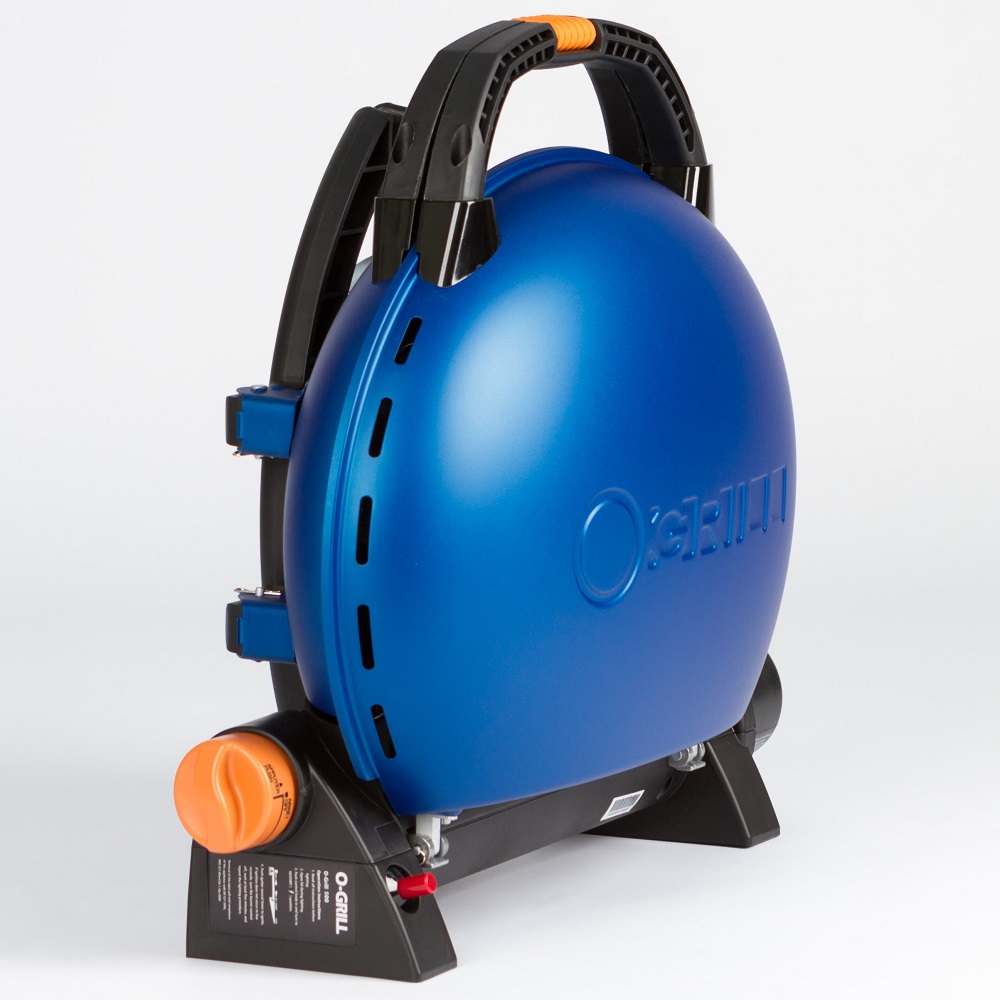 Гриль газовый O-GRILL 500 синий (в комплекте адаптер тип А)  500_BLUE