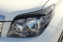 Накладки на передние фары (реснички) Русская Артель Toyota LC Prado 150 2009-2013 RETP5-001600