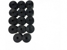 Бодилифт комплект 40 мм Mitsubishi L200 капролон (d=70 мм) с крепежом М10 чёрный цвет 0152