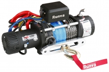 Лебёдка электрическая 24V Runva 12000 lbs 5443 кг (синтетический трос) EWX12000SR24V