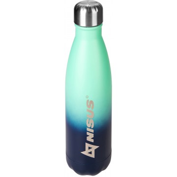 Термобутылка NISUS 500ML (зеленый/синий)  N.TB-019-TB