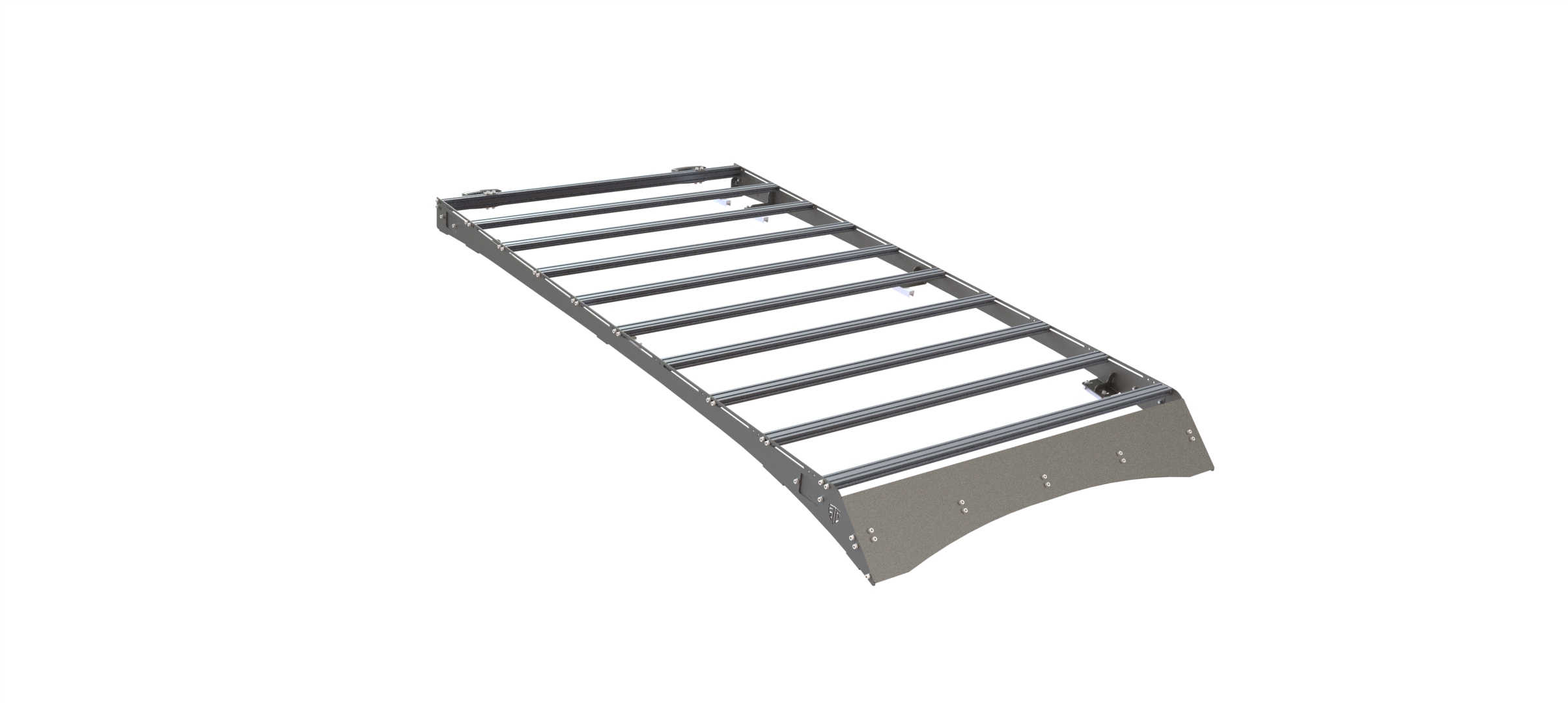 Багажник экспедиционный STC Mitsubishi Pajero Sport 2016+ с задним светом  STC-MPS3-TR-L2