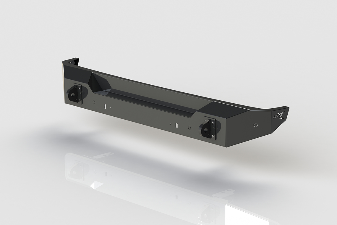 Бампер силовой задний BMS PRO-Line для Jeep Wrangler JL BMS060141