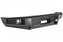 Бампер РИФ передний Toyota Land Cruiser 76/78 2007+ c доп. фарами без защитной дуги, с площадкой под