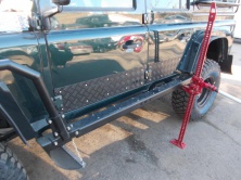 Пороги силовые KDT Land Rover Defender 110 11033