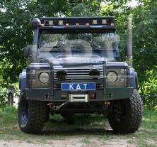 Багажник-площадка экспедиционный алюминиевый KDT  Land Rover Defender 110 11073L