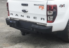 Бампер силовой задний AL (черный)  Rival  для Ford Ranger 2011-2015, 2015- 2D.1811.1-NL