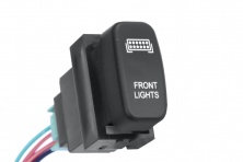 Кнопка ВКЛ/ВЫКЛ, оранжевый, FRONT LIGHTS MITSUBISHI RIF22-1-5105605