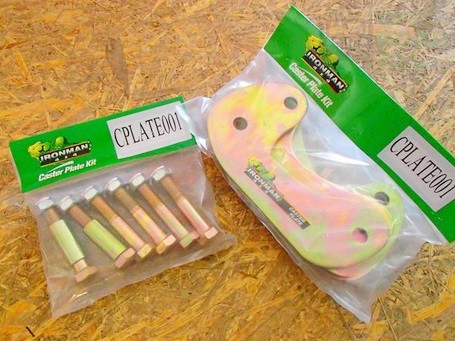 Комплект кастор плат Ironman Toyota LandCruiser 80/105   CPLATE001