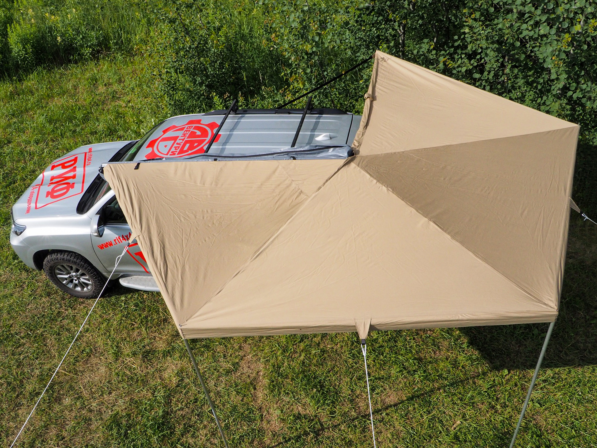 Маркиза автомобильная РИФ веерная 2,5х2,5 м (левая) WIN2525L