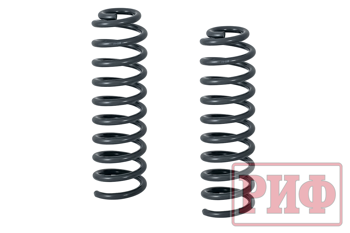 Пружины РИФ передние Jeep Grand Cherokee ZJ (1992-1998) +50 кг лифт 30 мм 15-030B