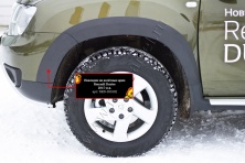 Накладки на колёсные арки Русская артель Renault Duster 2015-   NRD-051002
